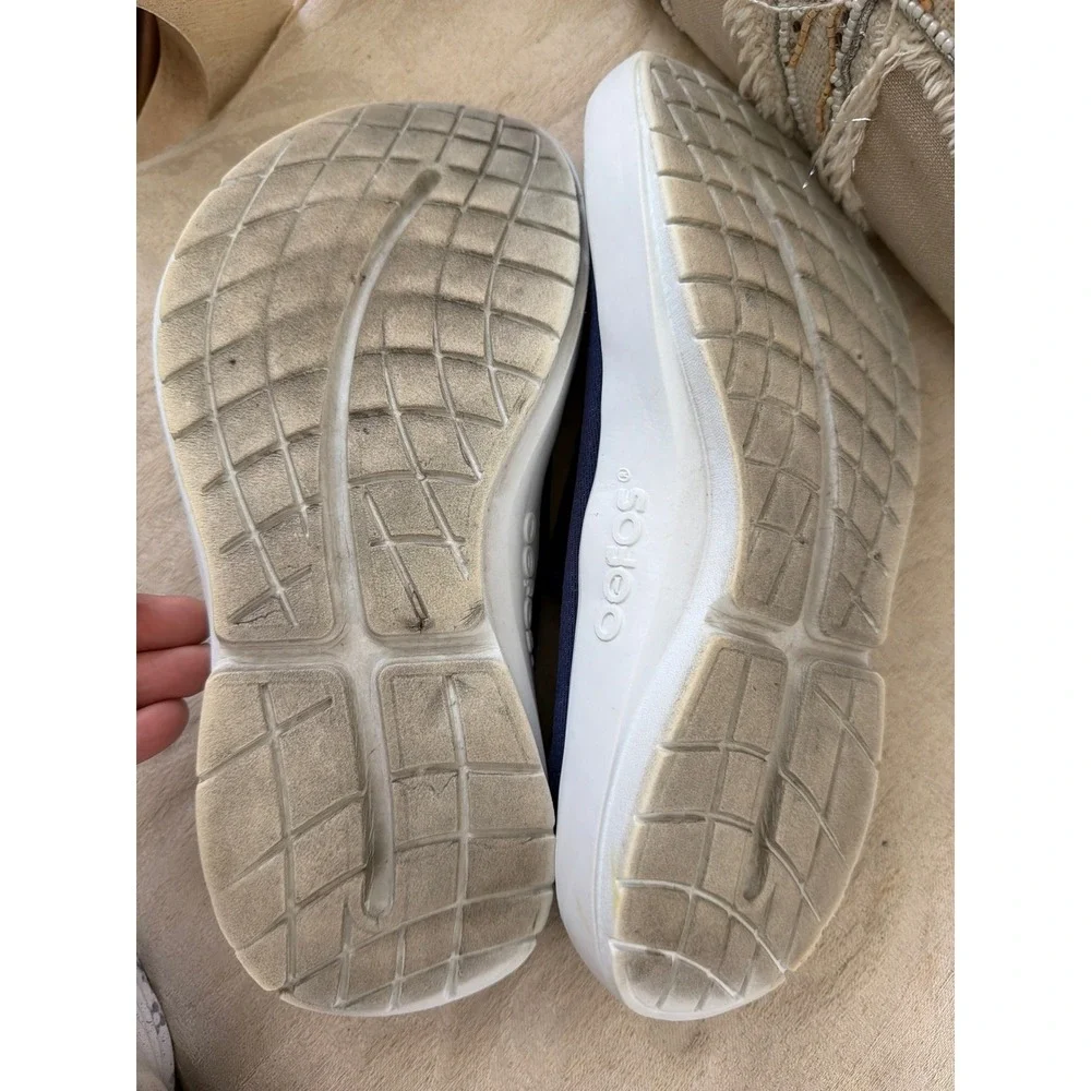 OOFOS BLUE SLIP ON 00MG Low Sport Sneaker  size 12 Blue